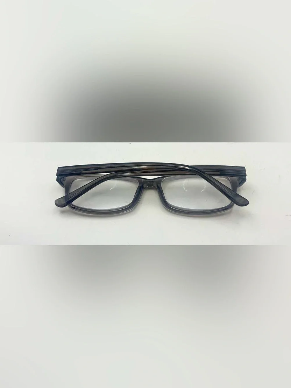 3JX0217 Gray Oval Sunglasses Frames Only